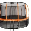 Батут Jumpi Maxy Comfort Plus з внутрішньою сіткою 16 футів 487 см помаранчевий Батут Jumpi Maxy Comfort Plus з внутрішньою сіткою 16 футів 487 см помаранчевий