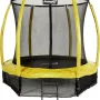 Батут Jumpi Maxy Comfort Plus з внутрішньою сіткою 8,5 футів 252 см жовтий