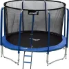 Батут Jumpi Maxy Comfort з внутрішньою сіткою 312 см синій