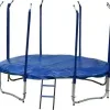 Батут Jumpi Maxy Comfort з внутрішньою сіткою 435 см синій
