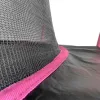 Батут Lean Sport 10654 з внутрішньою сіткою 16 футів 487 см чорно-рожевий