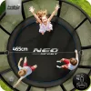 Батут Neo-Sport NS-15Z221 з зовнішньою сіткою 15 футів 465 см, чорно-синій Батут Neo-Sport NS-15Z221 з зовнішньою сіткою 15 футів 465 см, чорно-синій