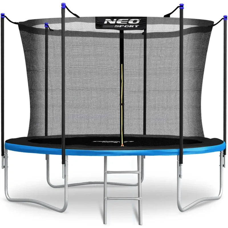 Батут Neo-Sport з внутрішньою сіткою 10 футів 312 см чорно-синій Батут Neo-Sport з внутрішньою сіткою 10 футів 312 см чорно-синій