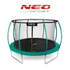 Батут Neo-Sport з внутрішньою сіткою 12 футів 374 см зелений Батут Neo-Sport з внутрішньою сіткою 12 футів 374 см зелений