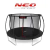 Батут Neo-Sport з внутрішньою сіткою 12 футів 374 см чорний Батут Neo-Sport з внутрішньою сіткою 12 футів 374 см чорний