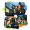 Батут Neo-Sport з внутрішньою сіткою 8 футів 252 см чорно-синій Батут Neo-Sport з внутрішньою сіткою 8 футів 252 см чорно-синій