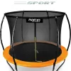 Батут Neo-Sport з внутрішньою сіткою 8,5 футів 252 см чорно-помаранчевий Батут Neo-Sport з внутрішньою сіткою 8,5 футів 252 см чорно-помаранчевий