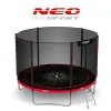 Батут Neo-Sport з зовнішньою сіткою 6 футів 183 см чорно-червоний Батут Neo-Sport з зовнішньою сіткою 6 футів 183 см чорно-червоний