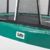 Батут Salta First Class з внутрішньою сіткою 366 x 214 см чорно-зелений Батут Salta First Class з внутрішньою сіткою 366 x 214 см чорно-зелений