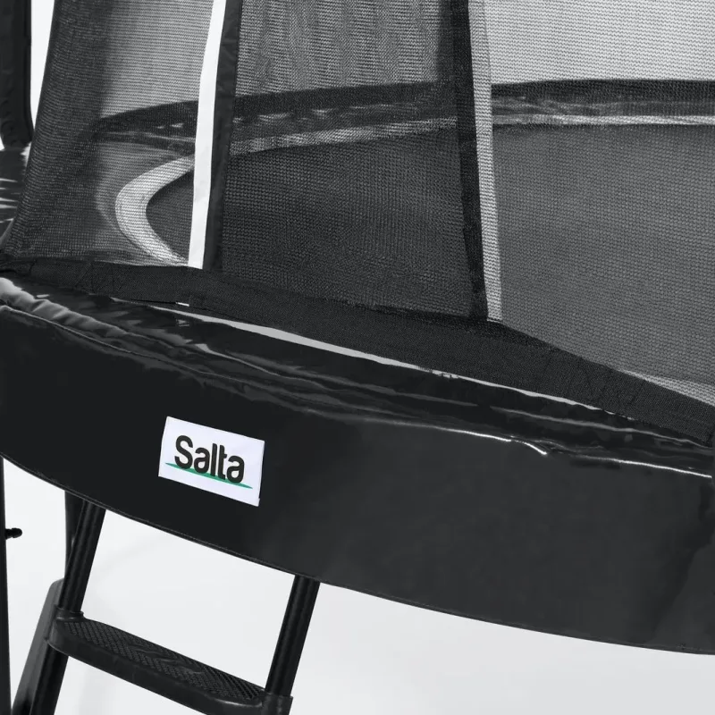 Батут Salta First Class з внутрішньою сіткою 8 футів 251 см чорний