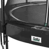 Батут Salta Premium Black Edition з внутрішньою сіткою 8 футів 251 см чорний