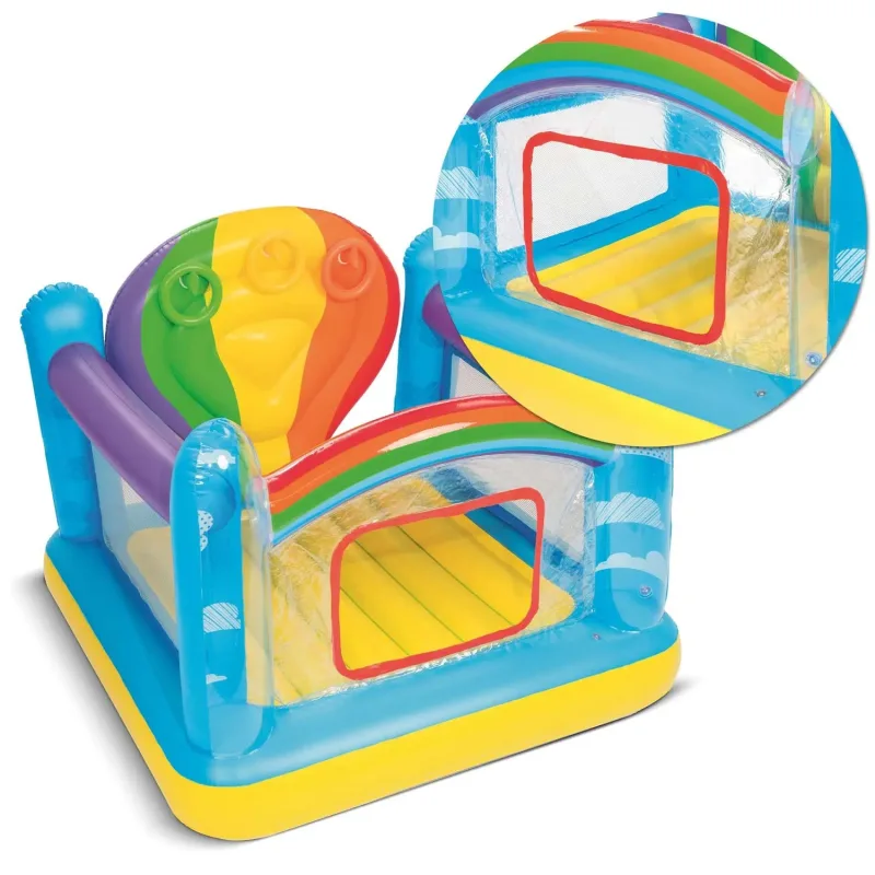 Батут надувний JUMPIN' BALLOONTM Bestway 52269 різнокольоровий Батут надувний JUMPIN' BALLOONTM Bestway 52269 різнокольоровий