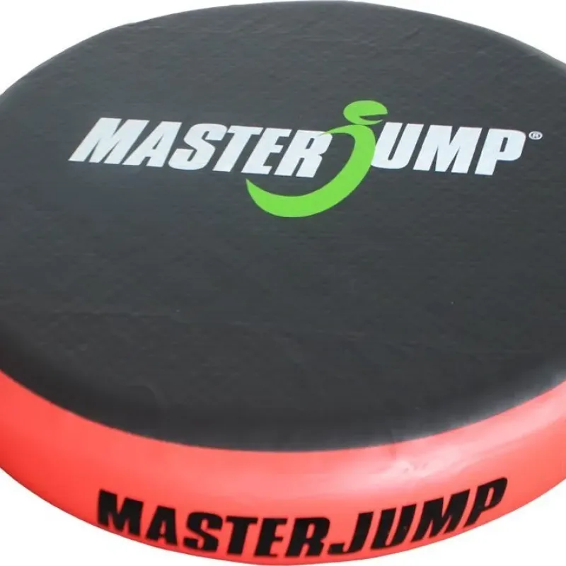 Батут надувний для гімнастики MASTER Airspot 100 x 20 см червоно-чорний