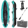 Каяк надувний Bestway Hydro-Force Ventura Elite X1 280 х 86 см, блакитно-чорний Каяк надувний Bestway Hydro-Force Ventura Elite X1 280 х 86 см, блакитно-чорний