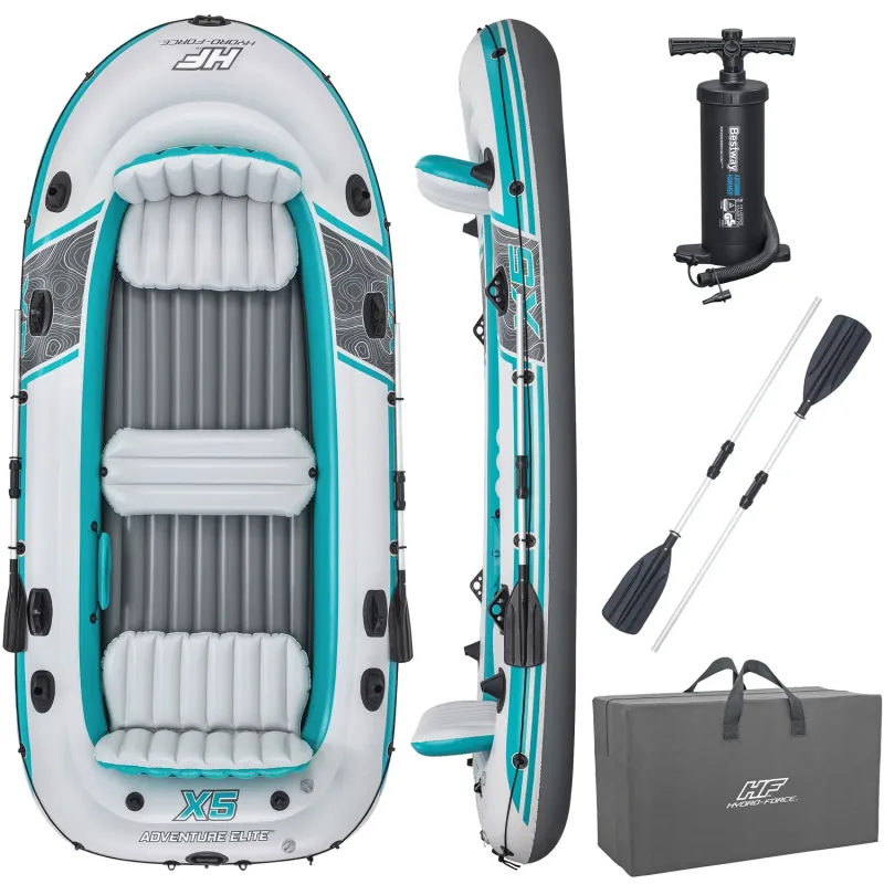 Надувний човен Hydro-Force Adventure Elite X5 Bestway 65159