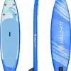 Надувна SUP дошка (Сапборд) Halo-Fit SUP11 335 блакитна Надувна SUP дошка (Сапборд) Halo-Fit SUP11 335 блакитна