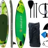 Надувна SUP дошка (Сапборд) Halo-Fit SUP11 335 зелена Надувна SUP дошка (Сапборд) Halo-Fit SUP11 335 зелена