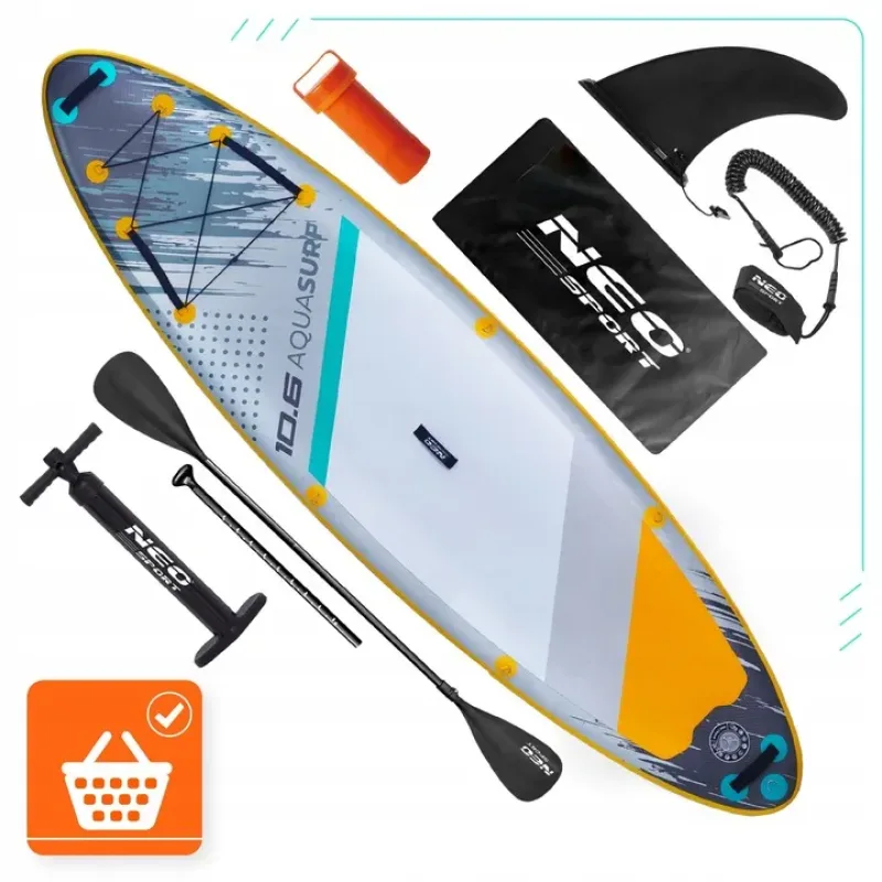 Надувна SUP дошка (Сапборд) Neo-Sport 170205 Aquasurf 320 х 84 х 15 см