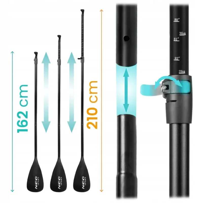 Надувна SUP дошка (Сапборд) Neo-Sport 170205 Aquasurf 320 х 84 х 15 см