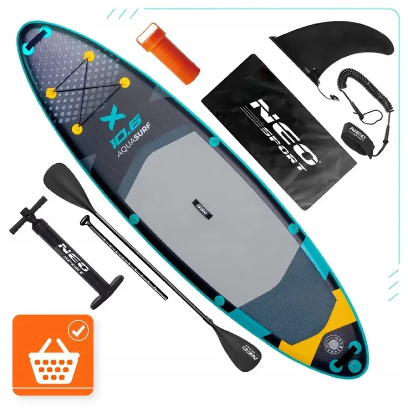 Надувна SUP дошка (Сапборд) Neo-Sport 170207 Aquasurf 320 х 84 х 15 см