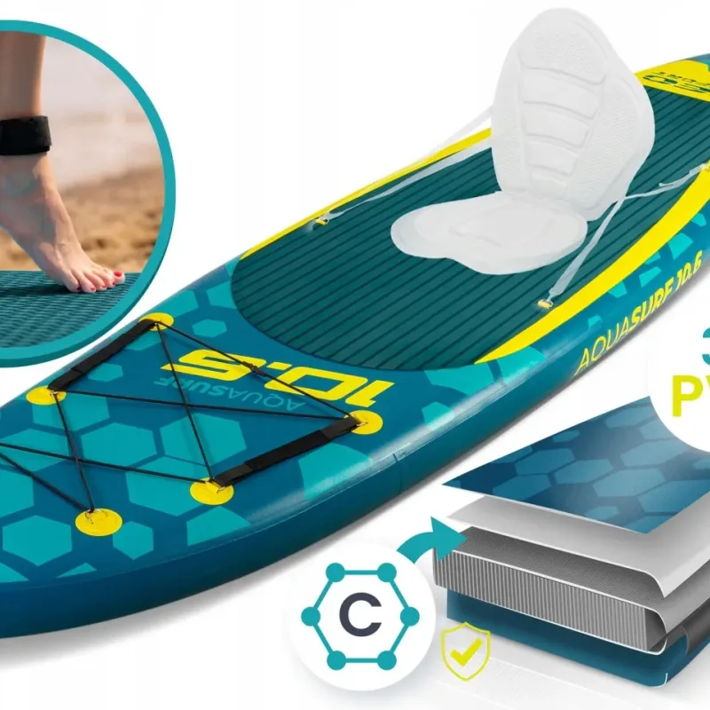 Надувна SUP дошка (Сапборд) Neo-Sport 170213 Aquasurf 320 х 84 х 15 см