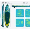 Надувна SUP дошка (Сапборд) Neo-Sport 170213 Aquasurf 320 х 84 х 15 см