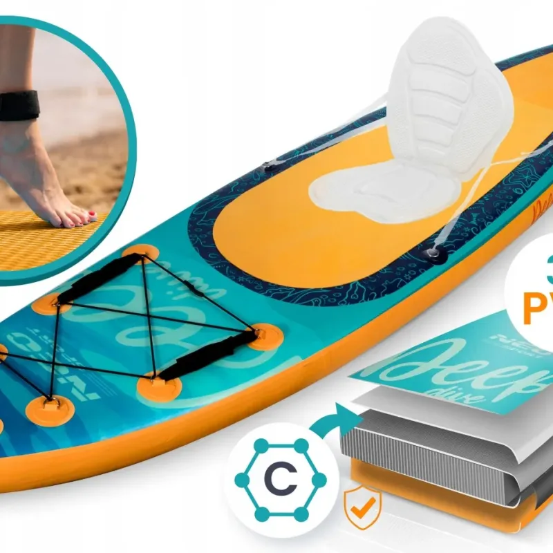 Надувна SUP дошка (Сапборд) Neo-Sport 170214 Aquasurf 320 х 84 х 15 см