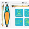 Надувна SUP дошка (Сапборд) Neo-Sport 170214 Aquasurf 320 х 84 х 15 см
