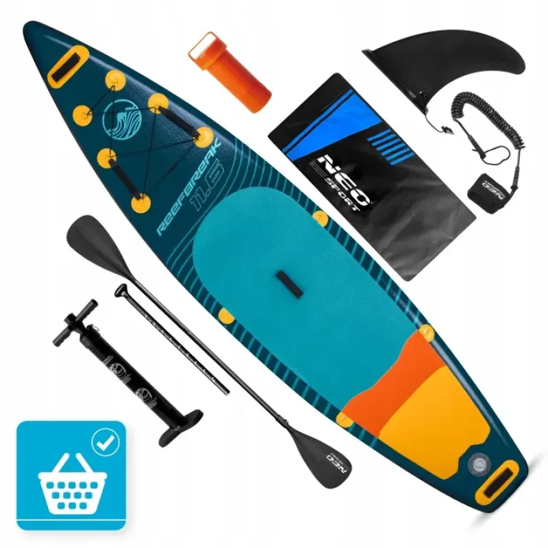 Надувна SUP дошка (Сапборд) Neo-Sport 170311 Reefbreak 350 х 81 х 15 см Надувна SUP дошка (Сапборд) Neo-Sport 170311 Reefbreak 350 х 81 х 15 см