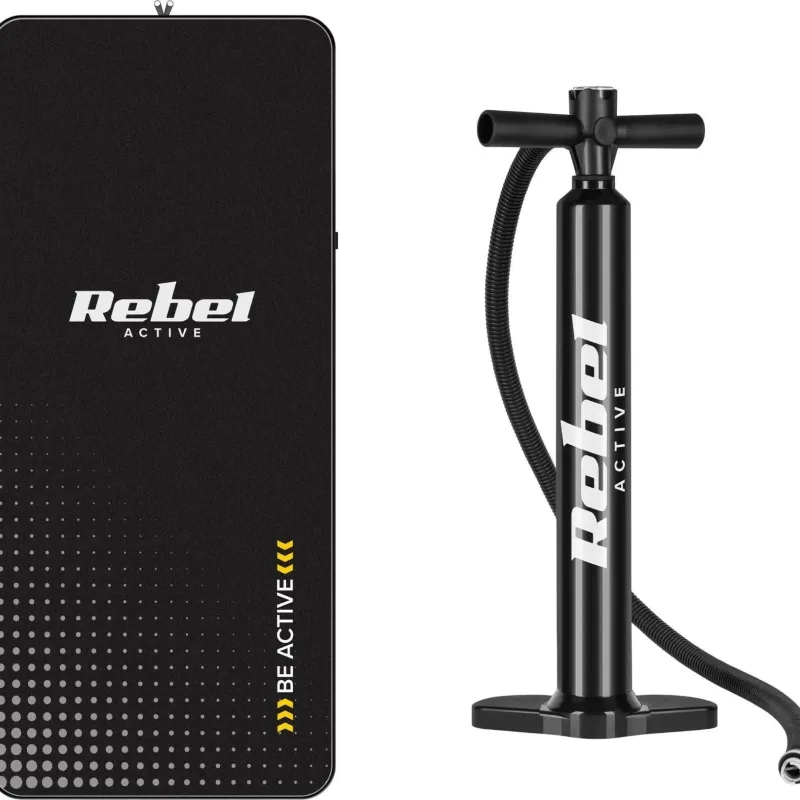 Надувна SUP дошка (Сапборд) REBEL ACTIVE RBA-4507 335 сіро-жовта Надувна SUP дошка (Сапборд) REBEL ACTIVE RBA-4507 335 сіро-жовта