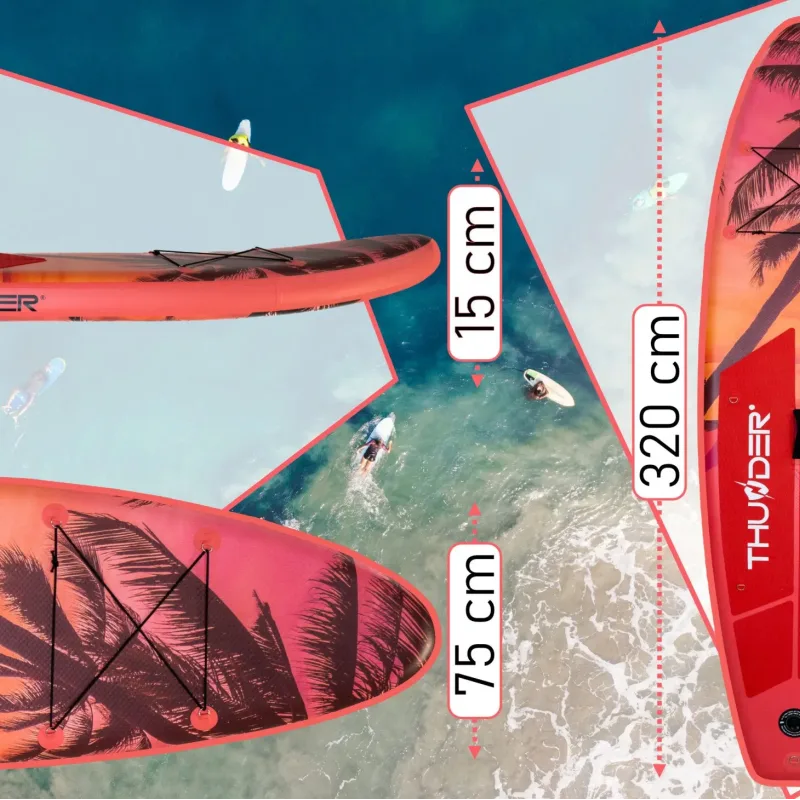 Надувна SUP дошка (Сапборд) THUNDER COAST ISLE 320