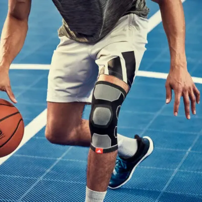 Наколінник Adidas Innwell L, чорно-сірі