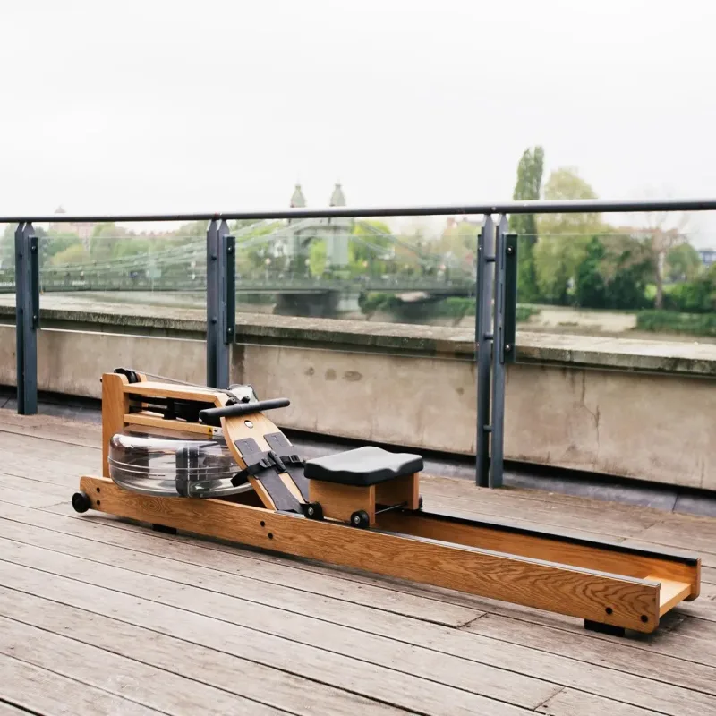 Веслувальний тренажер водний WaterRower  S4 Oak жовтий