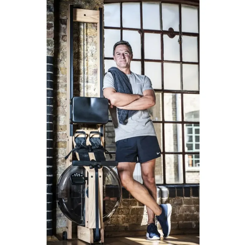 Веслувальний тренажер водний WaterRower  S4 Oak жовтий