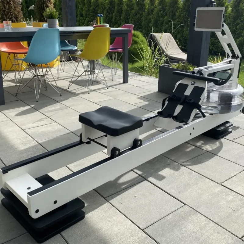 Веслувальний тренажер водний WaterRower Blanc S4 Oak білий Веслувальний тренажер водний WaterRower Blanc S4 Oak білий