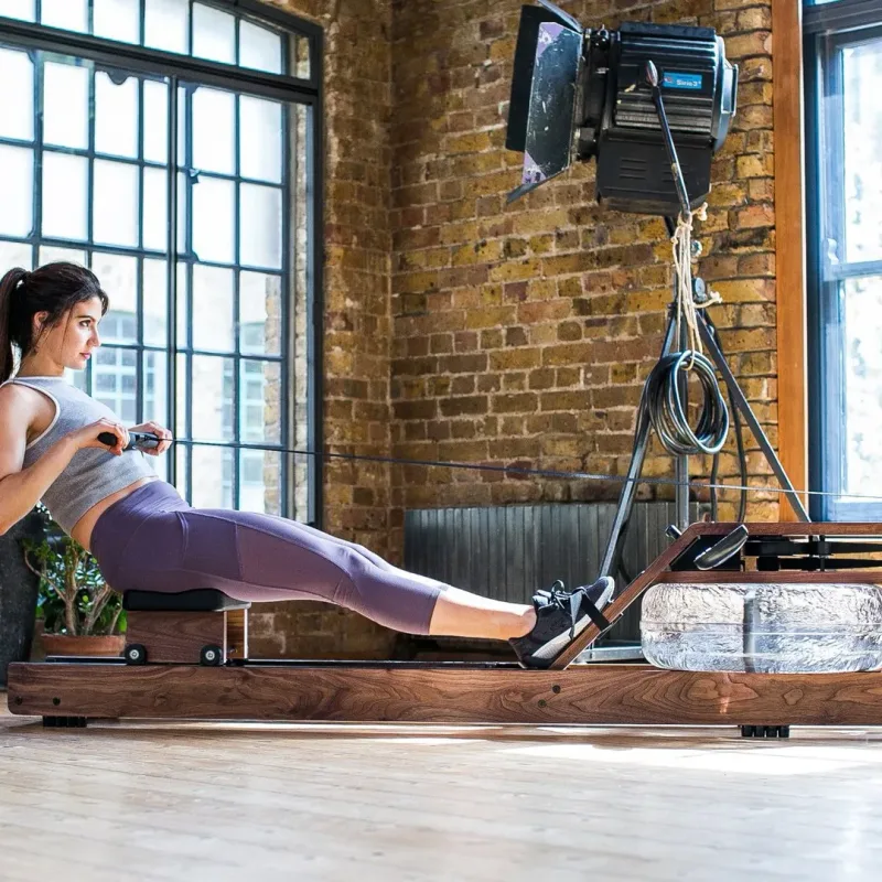 Веслувальний тренажер водний WaterRower Classic S4 Wallnut коричневий