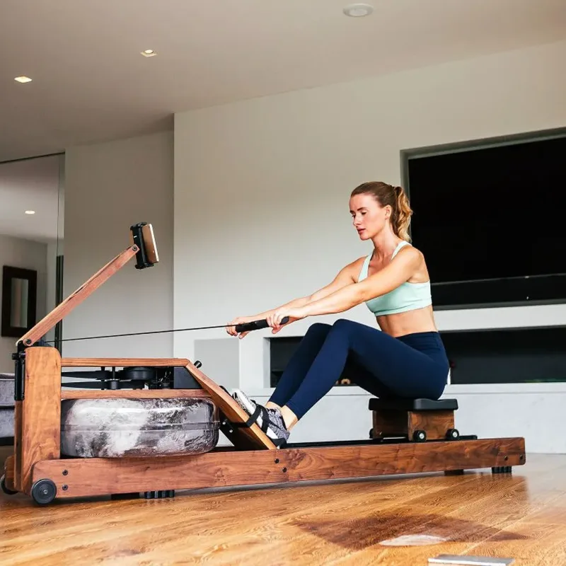 Веслувальний тренажер водний WaterRower Classic S4 Wallnut коричневий