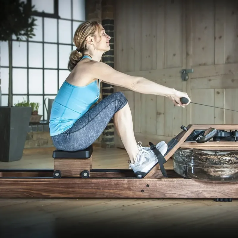 Веслувальний тренажер водний WaterRower Classic S4 Wallnut коричневий