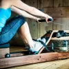 Веслувальний тренажер водний WaterRower Classic S4 Wallnut коричневий