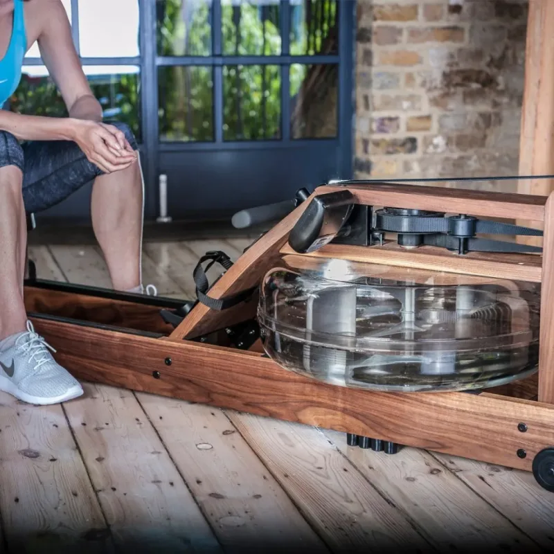 Веслувальний тренажер водний WaterRower Classic S4 Wallnut коричневий