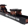 Веслувальний тренажер водний WaterRower Club S4 Ash чорний