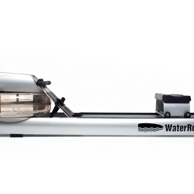 Веслувальний тренажер водний WaterRower M1 LoRise S4 Aluminum сірий