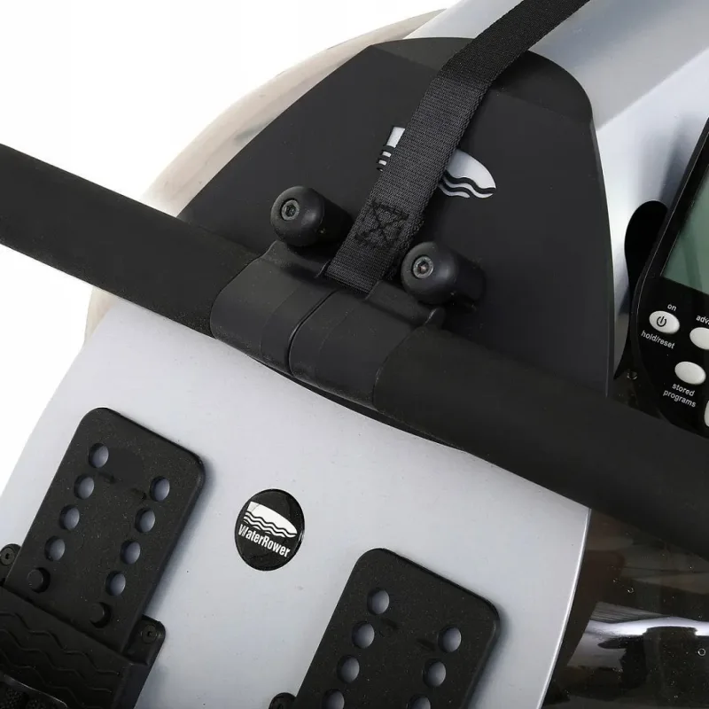Веслувальний тренажер водний WaterRower M1 LoRise S4 Aluminum сірий