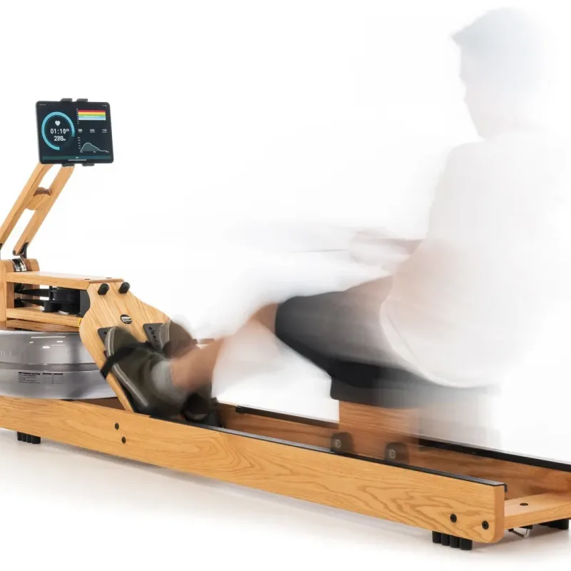 Веслувальний тренажер водний WaterRower Oak Performance SR Oak жовтий