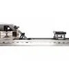 Веслувальний тренажер водний WaterRower S1 LoRise S4 Steel сірий