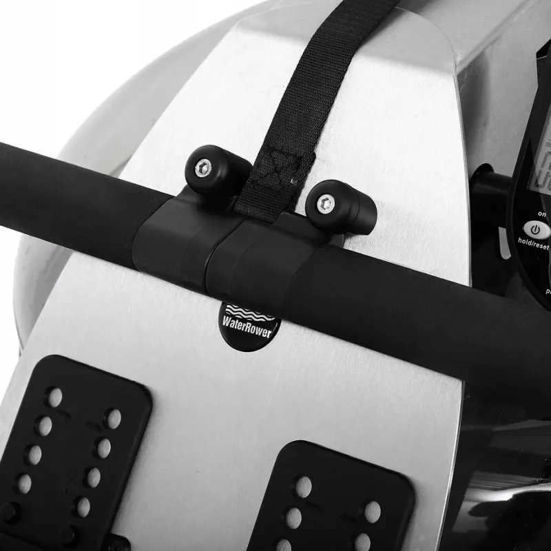 Веслувальний тренажер водний WaterRower S1 LoRise S4 Steel сірий