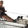 Веслувальний тренажер водний WaterRower S1 LoRise S4 Steel сірий