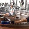 Веслувальний тренажер водний WaterRower S1 LoRise S4 Steel сірий