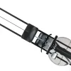 Веслувальний тренажер водний WaterRower Shadow S4 Ash чорний