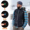 Чоловічий жилет з підігрівом inSPORTline WARMhim - чорний/XXL Чоловічий жилет з підігрівом inSPORTline WARMhim - чорний/XXL